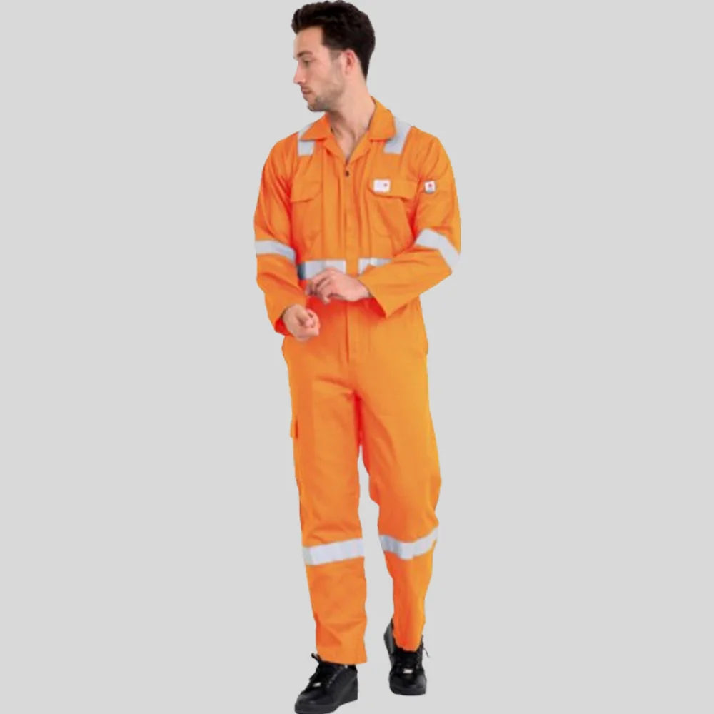F1023 Fire Retardant Cotton Coverall – NFPA & CAT 2 Certified - Image 13