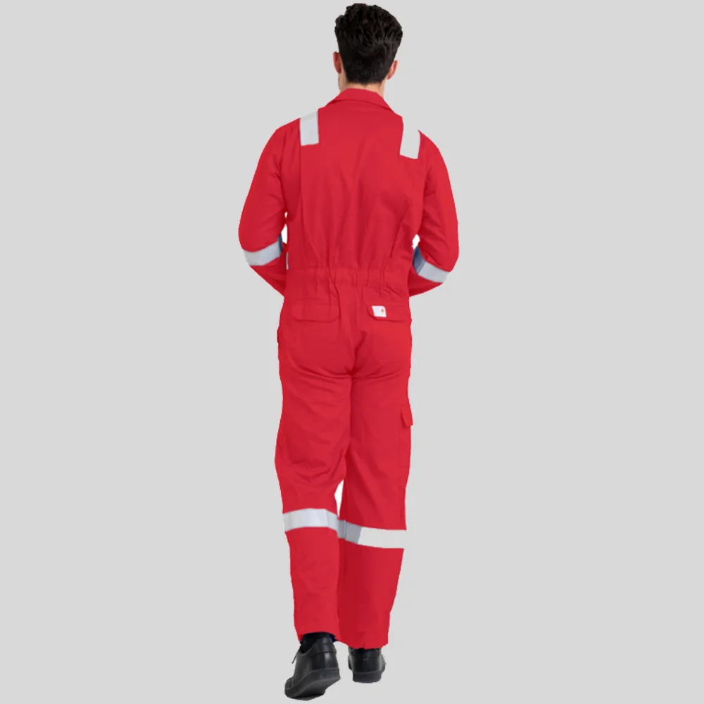 F1023 Fire Retardant Cotton Coverall – NFPA & CAT 2 Certified - Image 4