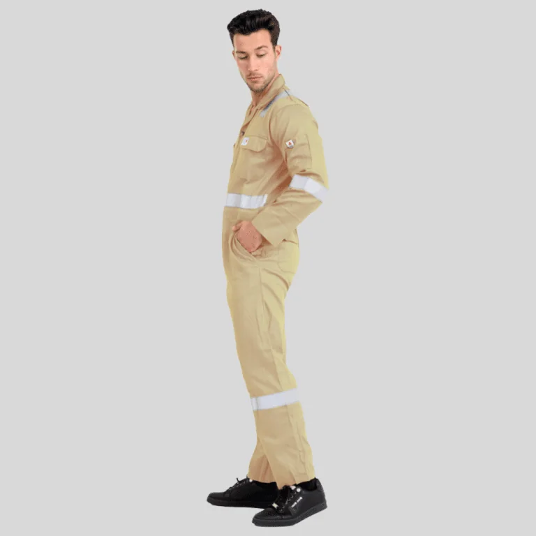 F1023 Fire Retardant Cotton Coverall – NFPA & CAT 2 Certified - Image 6