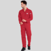 Q&Q Flame Resistant Coverall – 100% Cotton, FR Workwear with ATPV 11.5 cal/cm² (CAT 2)